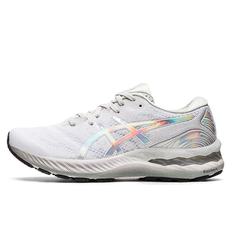 SEPATU LARI ASICS Wmns Gel-Nimbus 23 Platinum