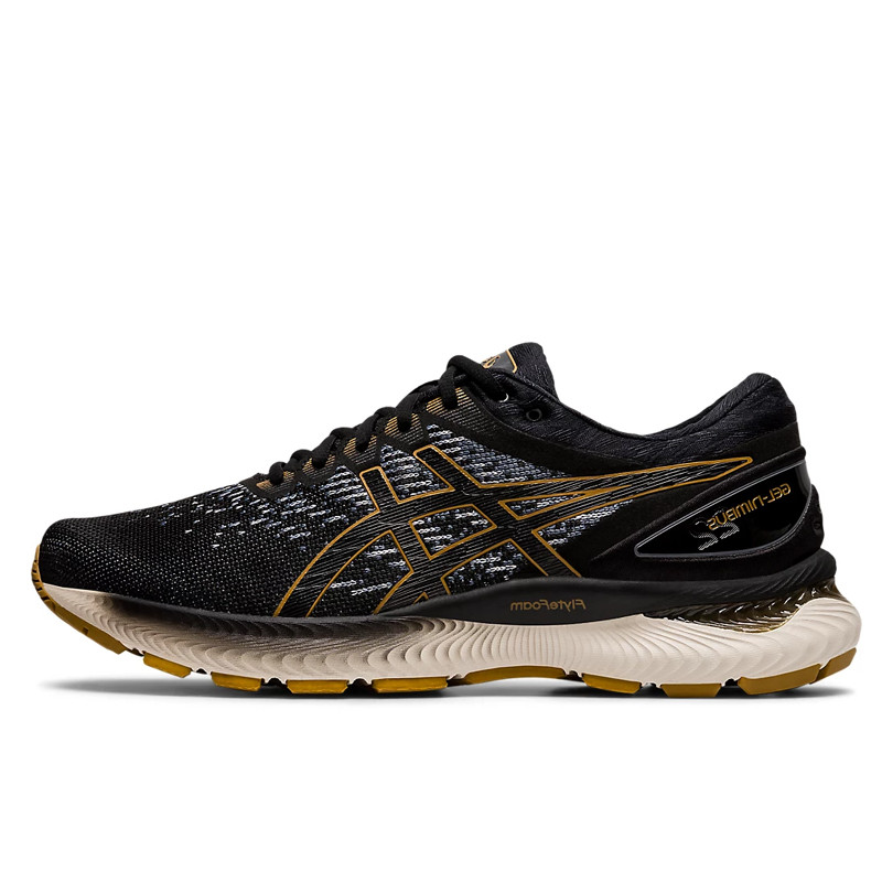 Sepatu Lari Asics Gel-nimbus 22 Knit Black
