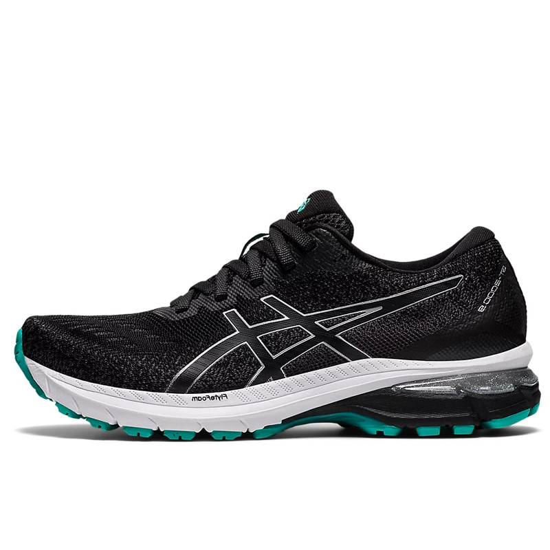 Sepatu Lari Asics Wmns Gt-2000 Knit Black