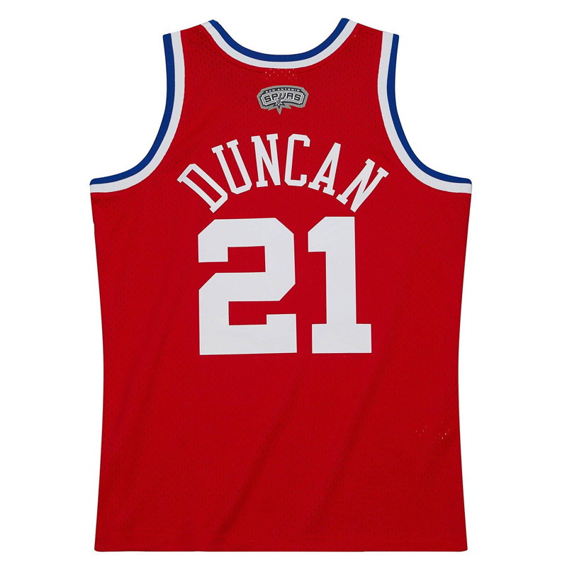 BAJU BASKET MITCHELL N NESS Swingman Jersey All Star West 2003-04 Tim Duncan