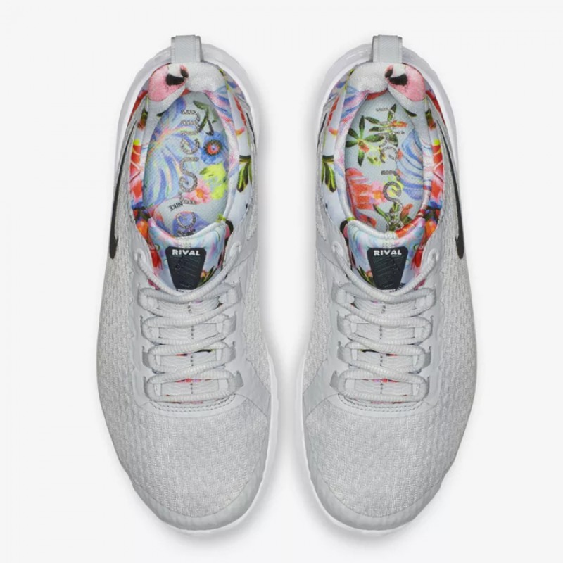 nike renew rival premium floral women's running shoe