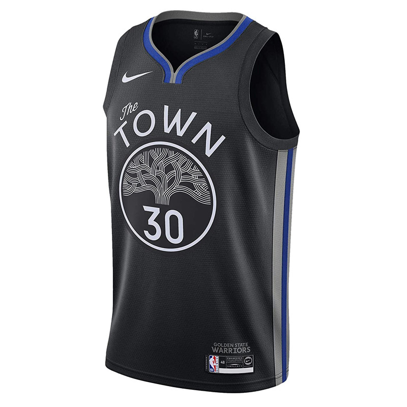 BAJU BASKET NIKE Stephen Curry Warriors City Edition Swingman Jersey
