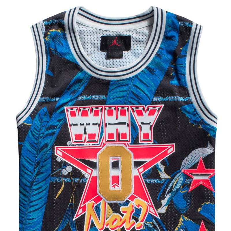 BAJU BASKET AIR JORDAN X Russel Westbrook Jersey 1