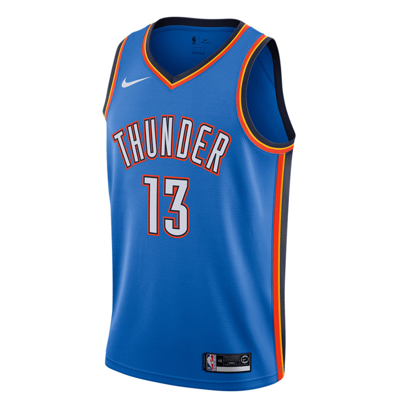 BAJU BASKET NIKE Paul George Oklahoma City Thunder Jersey