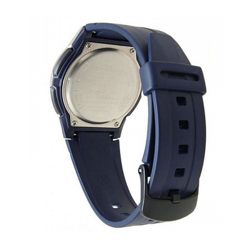 JAM TANGAN  CASIO Digital Analog Dial Blue Resin Strap