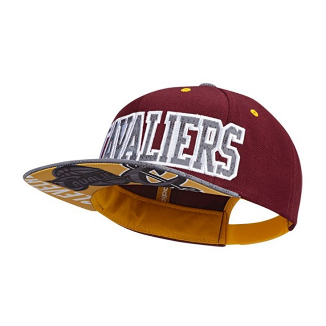 Jual AKSESORIS BASKET Pria ADIDAS Cavaliers Flat-Brim Cap Maroon