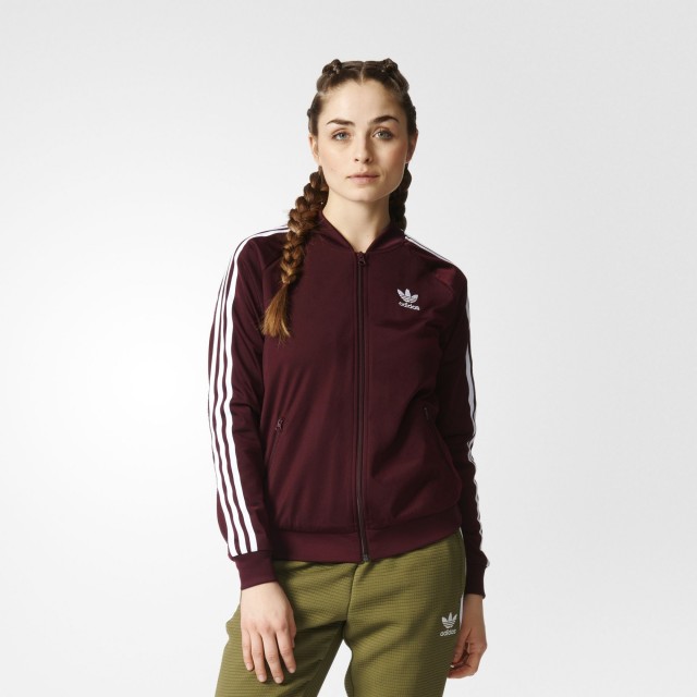 BAJU SNEAKERS ADIDAS Supergirl Track Jacket