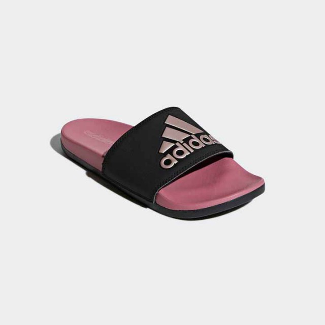 Adilette Cloudfoam Plus Logo Slides foto 2