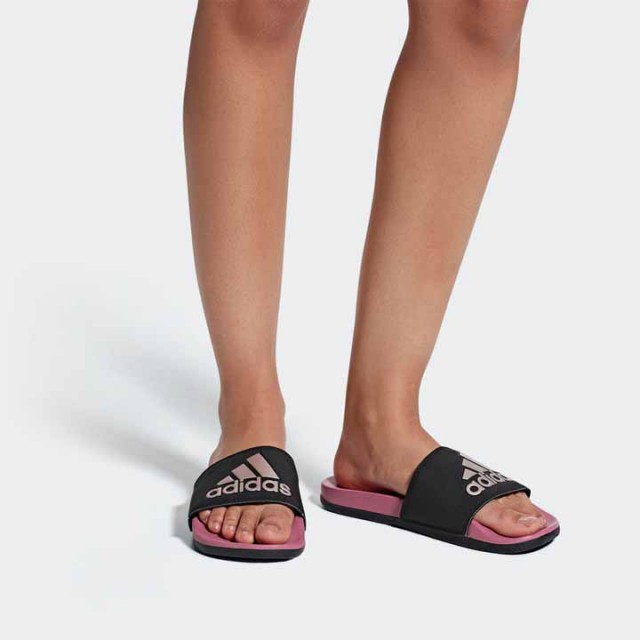 Adilette Cloudfoam Plus Logo Slides foto 4