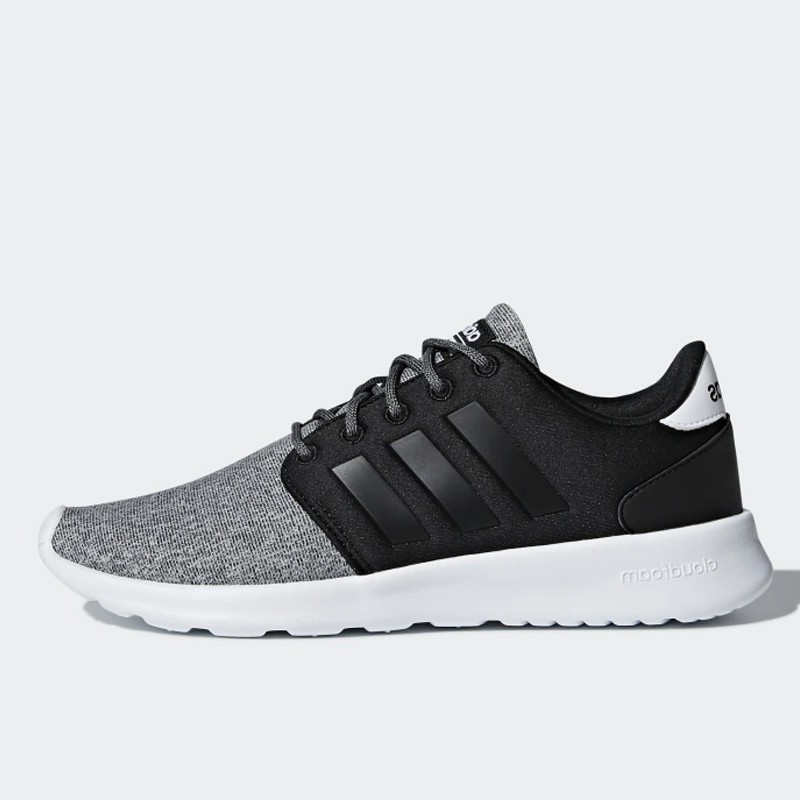 Sepatu Lari Adidas Wmns Cloudfoam Qt Racer Black