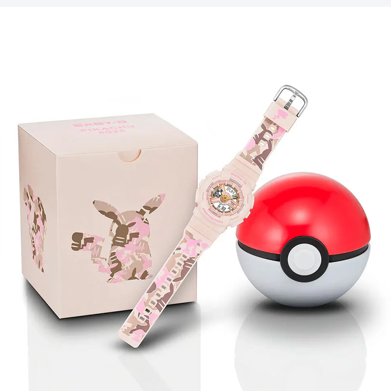 JAM TANGAN  CASIO Baby-G Limited x Pikachu Collaboration