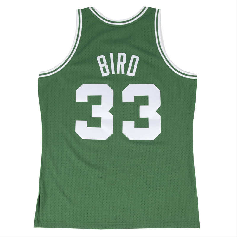 BAJU BASKET MITCHELL N NESS Larry Bird Boston Celtics Road 1985-86 Swingman Jersey