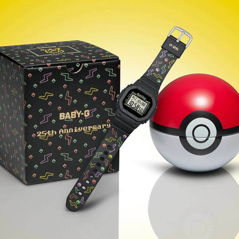 JAM TANGAN  CASIO Baby-G X Pikachu Limited Edition