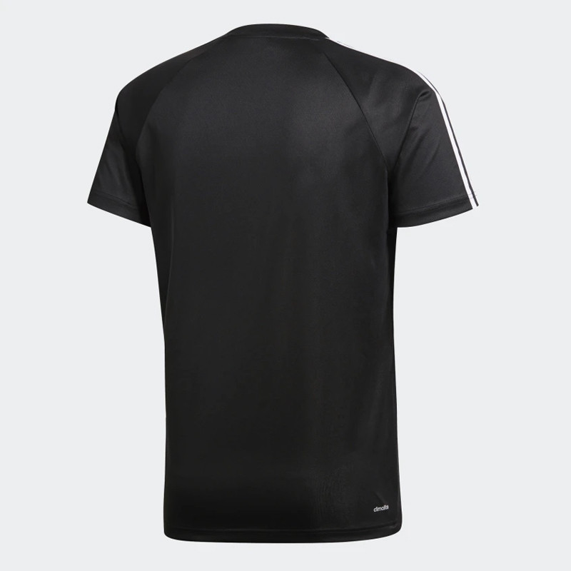 BAJU TRAINING ADIDAS D2M 3-Stripes Tee