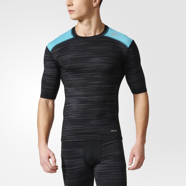 BAJU BASKET ADIDAS Techfit Base Graphic Tee