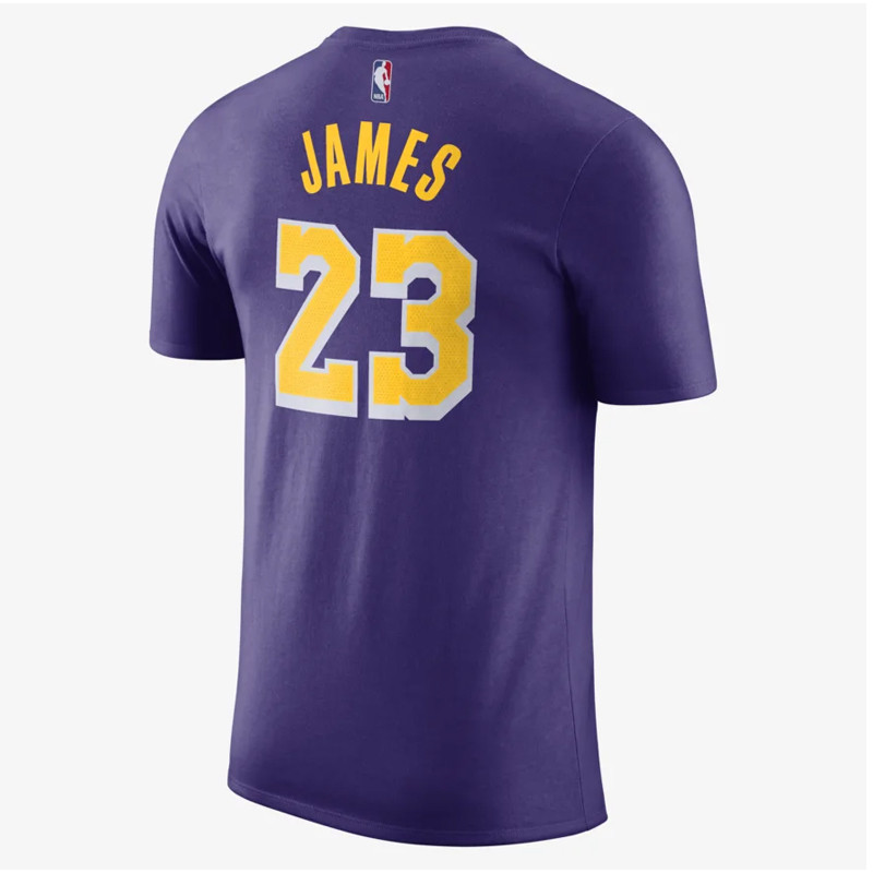 BAJU BASKET NIKE Lebron James Los Angeles Lakers Dri-FIT Tee