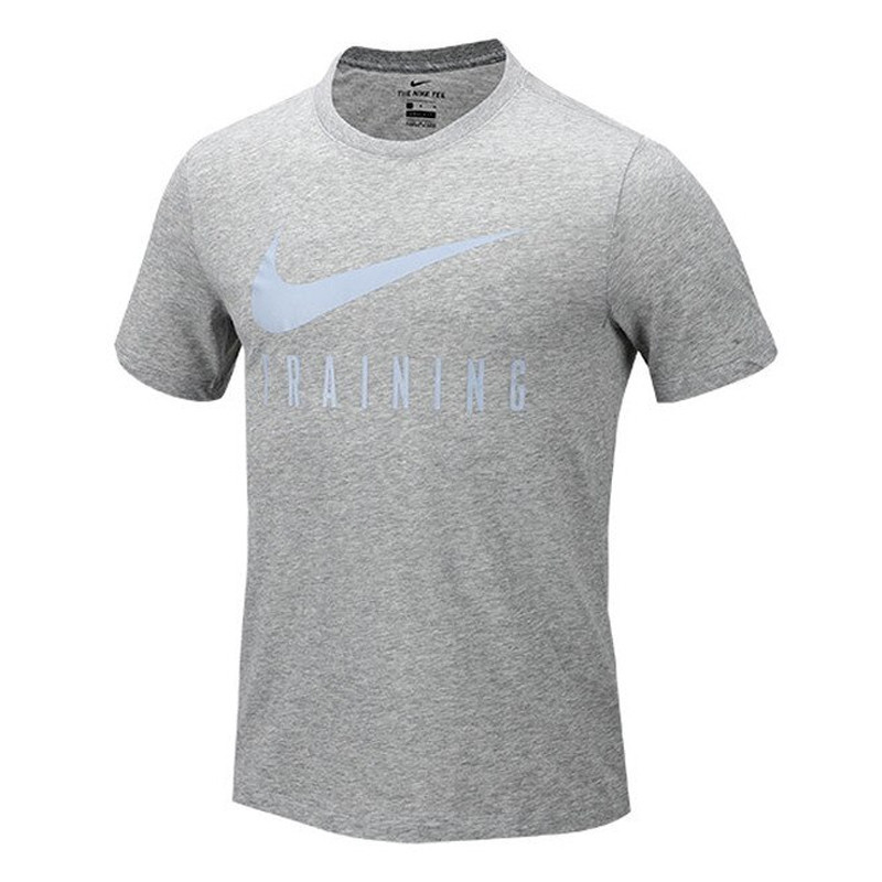 Baju Training Nike Dry Tee Train Light Armory Blue