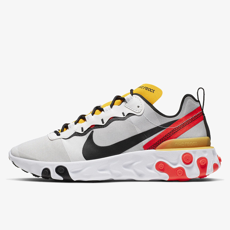 Sepatu Sneakers Nike React Element 55 Bright Crimson