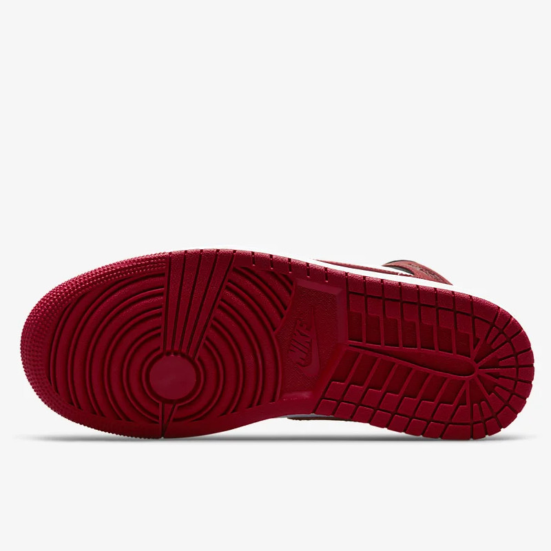 SEPATU SNEAKERS AIR JORDAN Wmns AJ 1 Mid Alternate Bred Toe