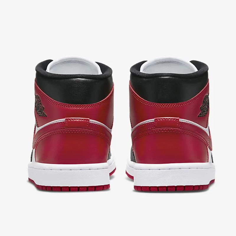 SEPATU SNEAKERS AIR JORDAN Wmns AJ 1 Mid Alternate Bred Toe