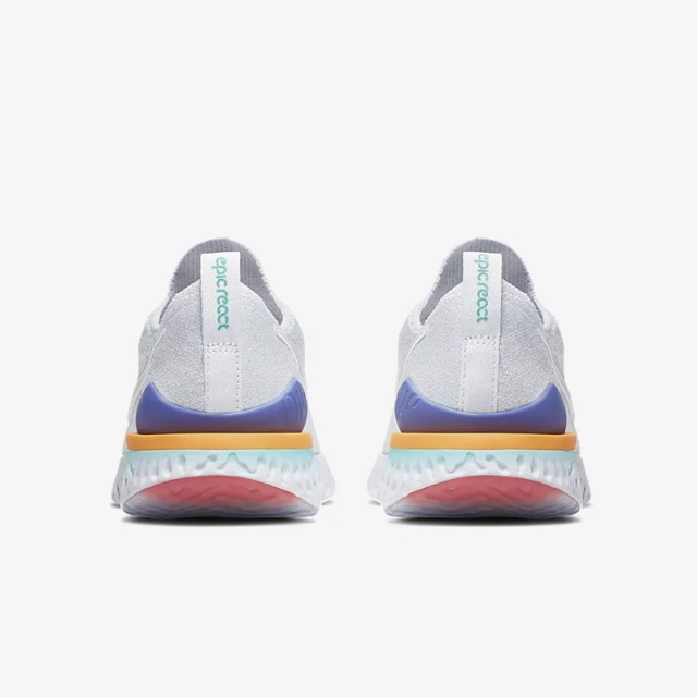 nike epic react flyknit 2 womens white