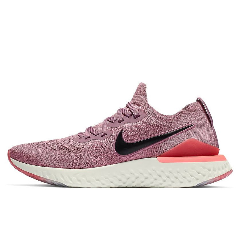 Sepatu Lari Nike Wmns Epic React Flyknit Plum Dust