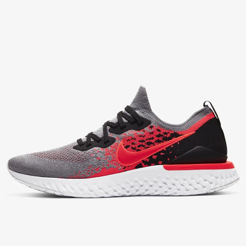 Sepatu Lari Nike Epic React Flyknit 2 Bright Crimson