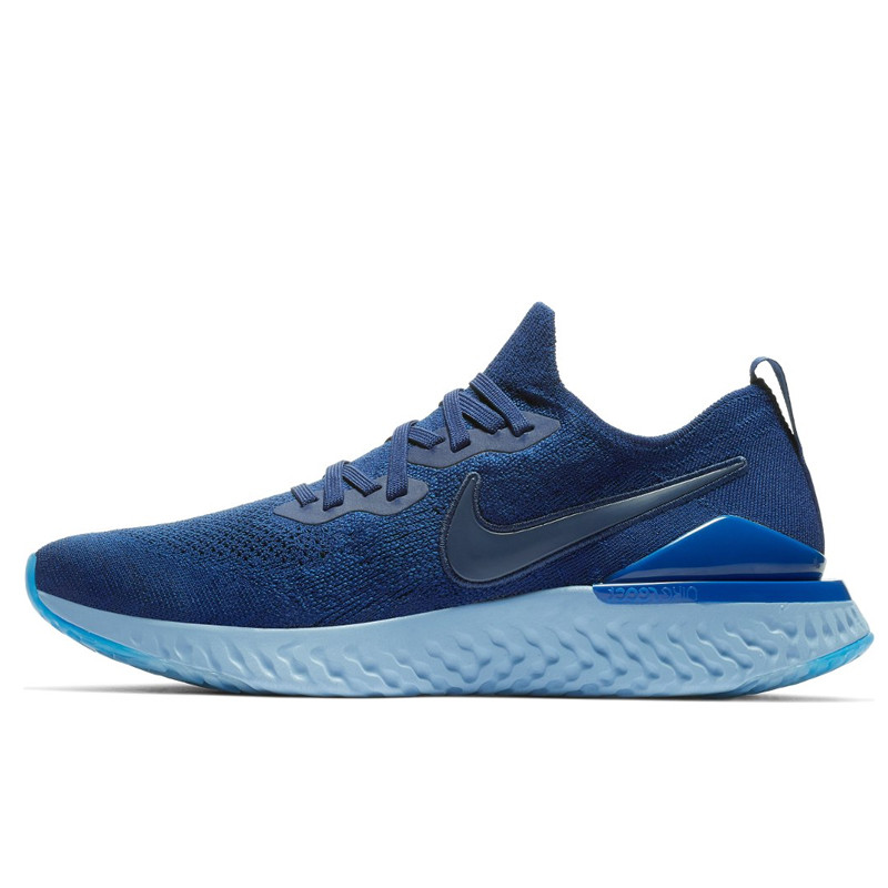 Sepatu Lari Nike Epic React Flyknit 2 Blue