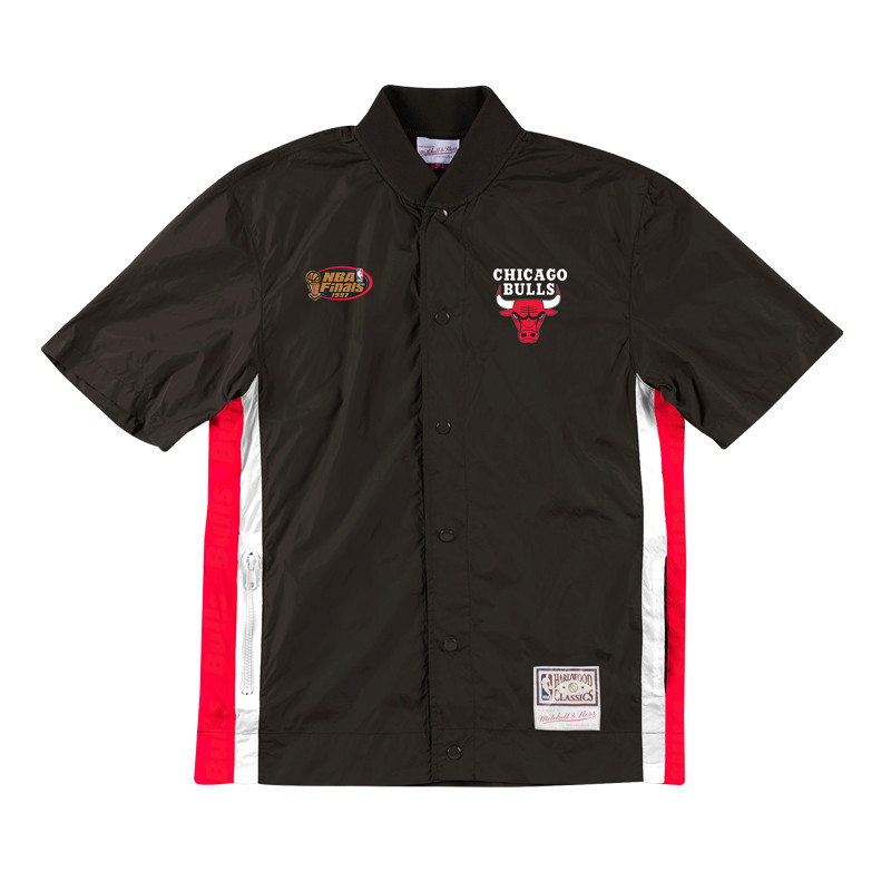 BAJU BASKET MITCHELL N NESS Chicago Packable Nylon Shooting Shirt