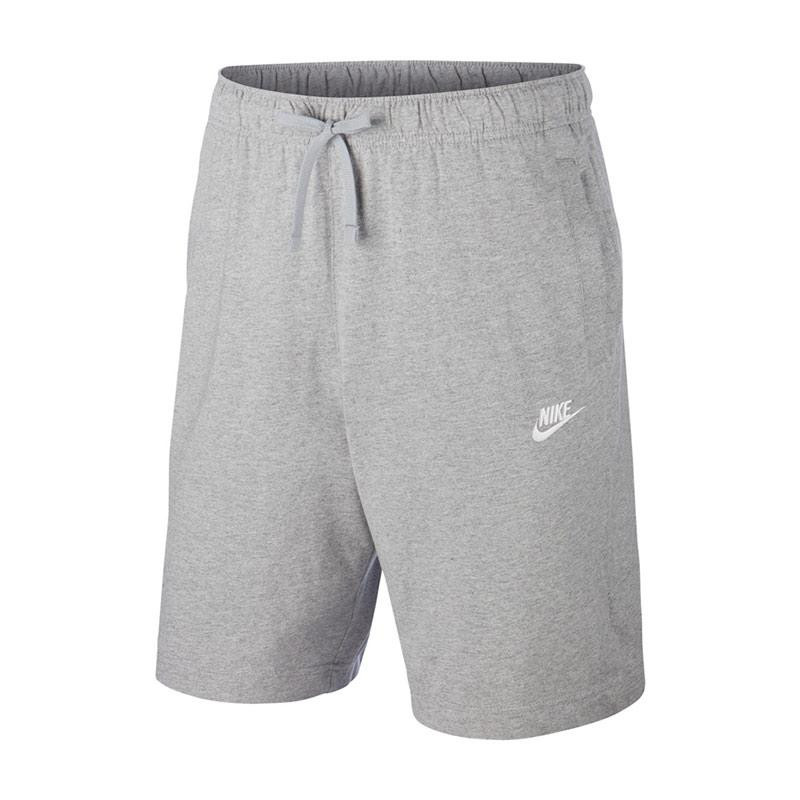 Jual CELANA TRAINING Pria NIKE Club Jersey Short Grey Original