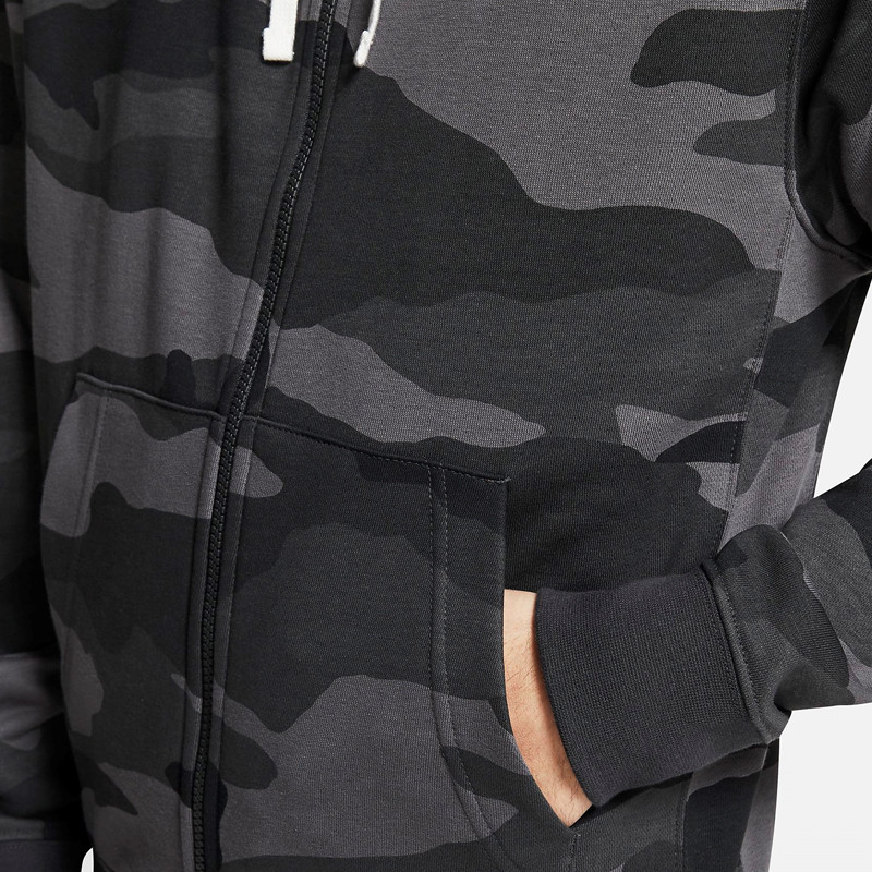 BAJU SNEAKERS NIKE Camo Club Full Zip Hoodie