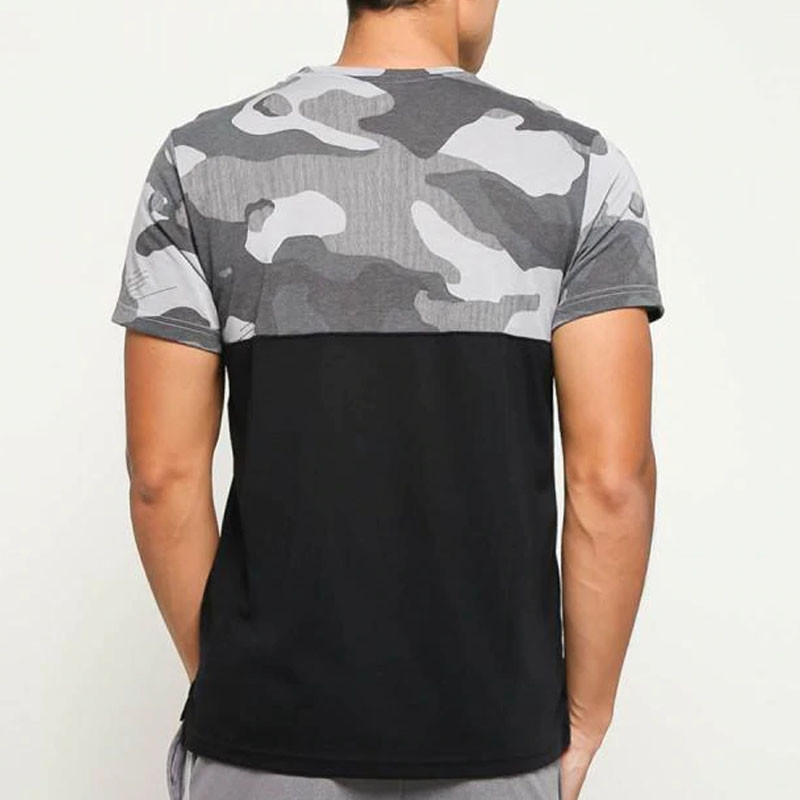 BAJU TRAINING NIKE Dry-Fit Top Short Sleeve Hyper Dry Camo Tee