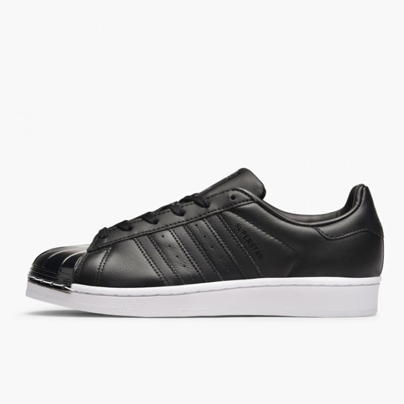 Sepatu Sneakers Adidas Wmns Superstar 80s Metal Toe Core Black