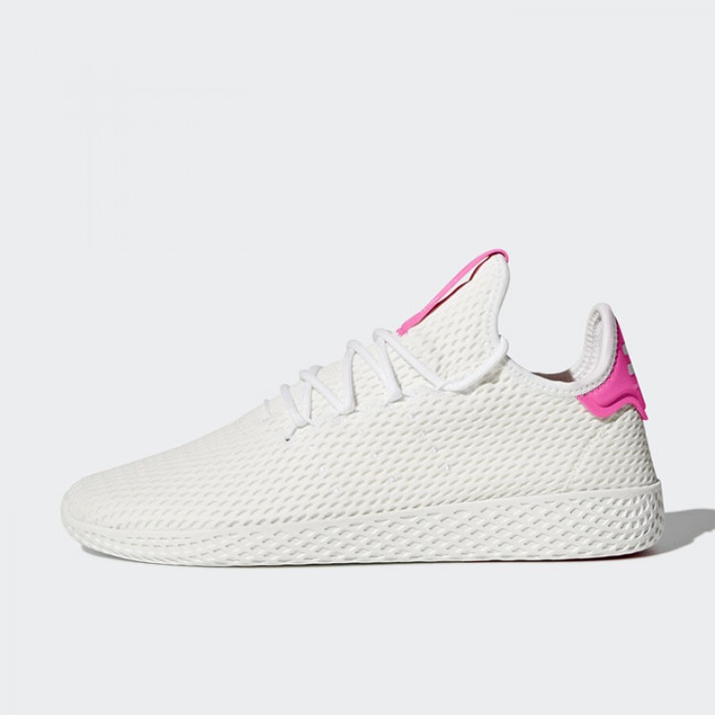 Jual SEPATU SNEAKERS Pria ADIDAS Pharrell X Tennis HU White Pink