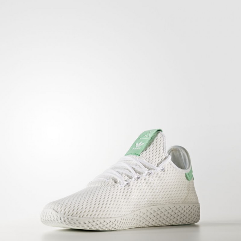 Jual SEPATU SNEAKERS Pria ADIDAS Pharrell X Tennis HU Green Glow