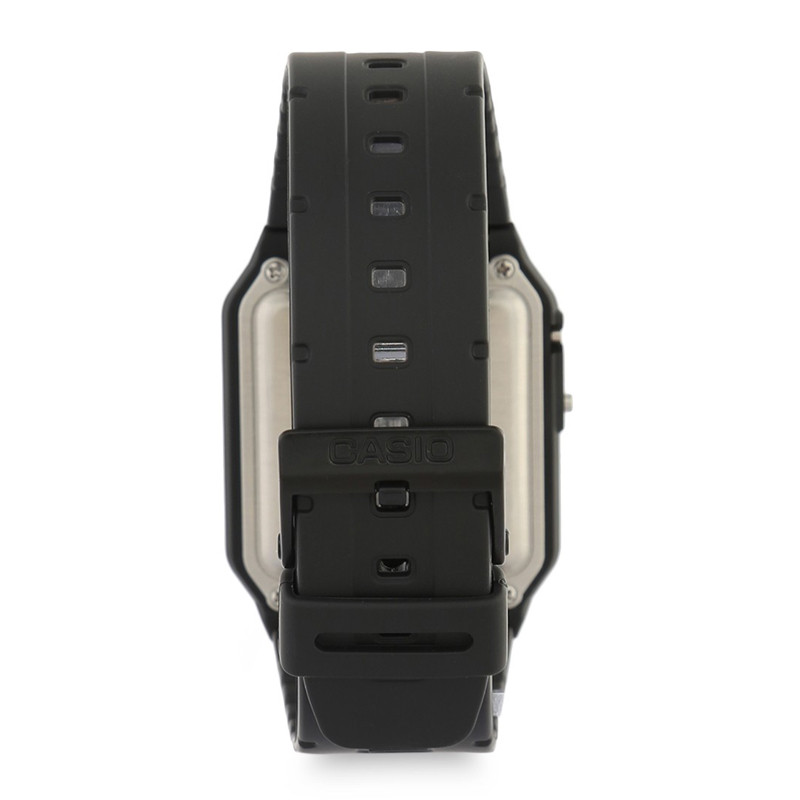 Classic Quartz Calculator Digital Resin Band foto 3