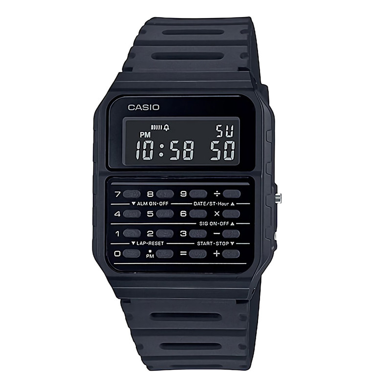 JAM TANGAN  CASIO Calculator Databank Digital Dial