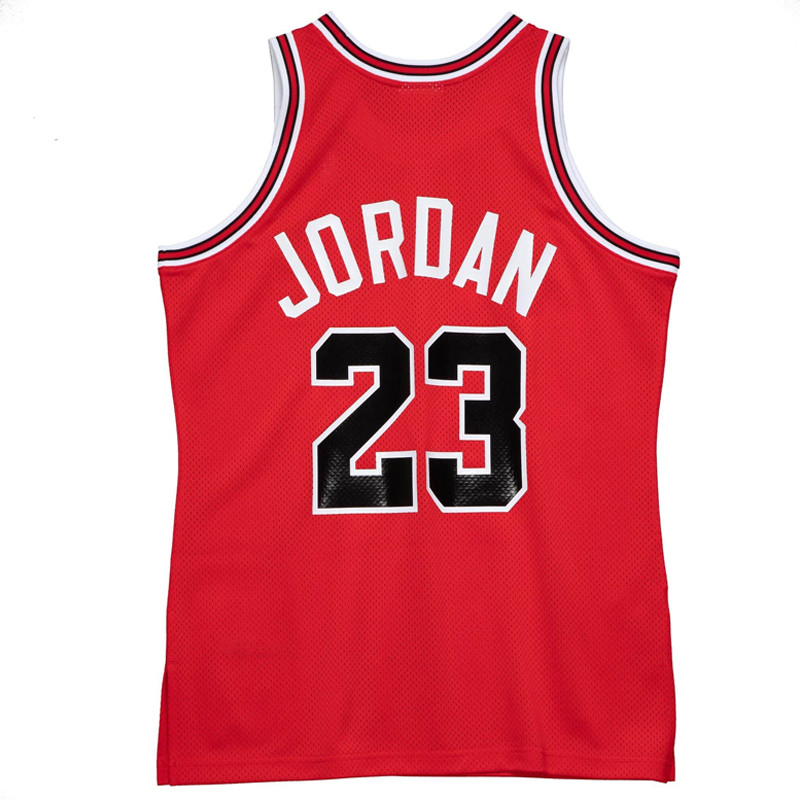 BAJU BASKET MITCHELL N NESS Authentic Michael Jordan Chicago Bulls 1991-92 Jersey
