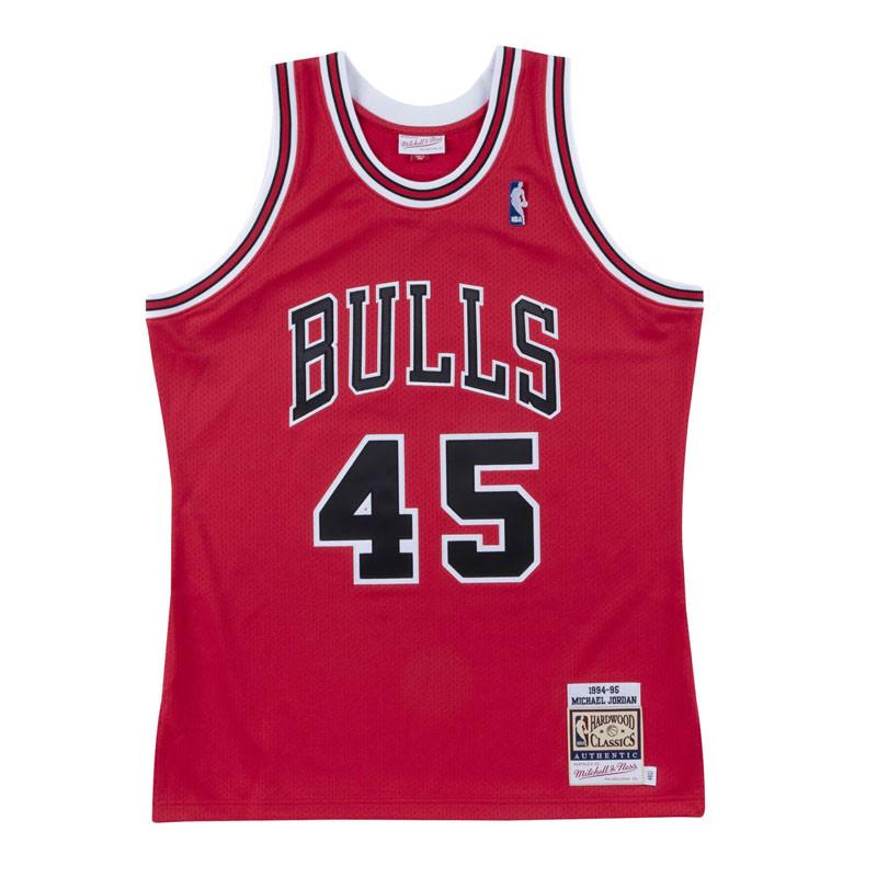 BAJU BASKET MITCHELL N NESS Authentic Jersey Chicago Bulls 1994-95 Michael Jordan