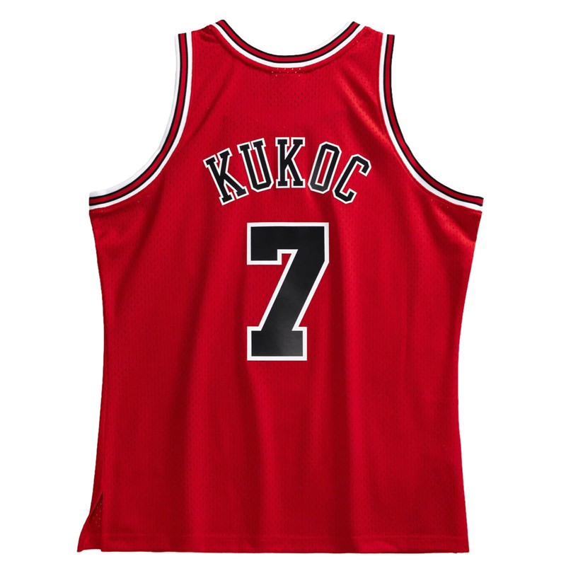 BAJU BASKET MITCHELL N NESS Chicago Bulls 1997-98 Toni Kukoc Swingman Jersey