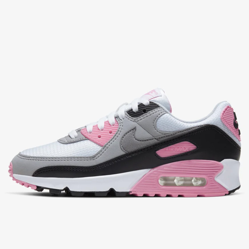 Sepatu Sneakers Nike Wmns Air Max 90 Rose Smoke Grey