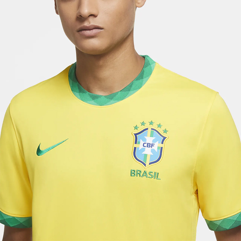 BAJU FOOTBALL NIKE Brazil 2020 Stadium Home Jersey
