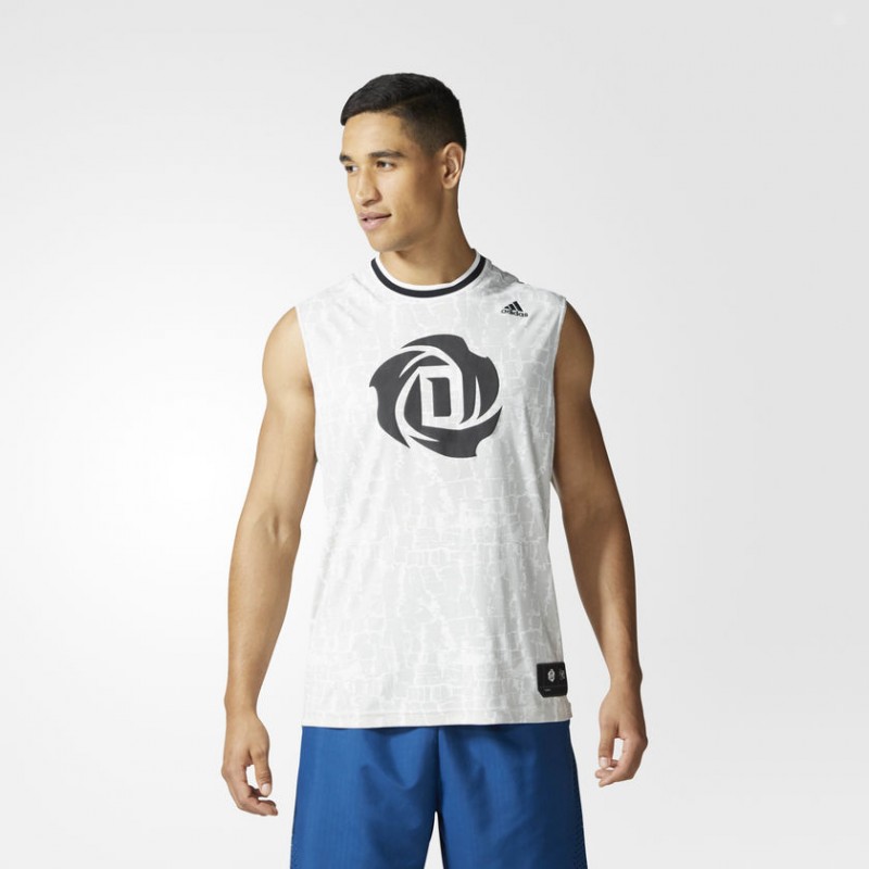 BAJU BASKET ADIDAS D Rose Sleeveless Tee