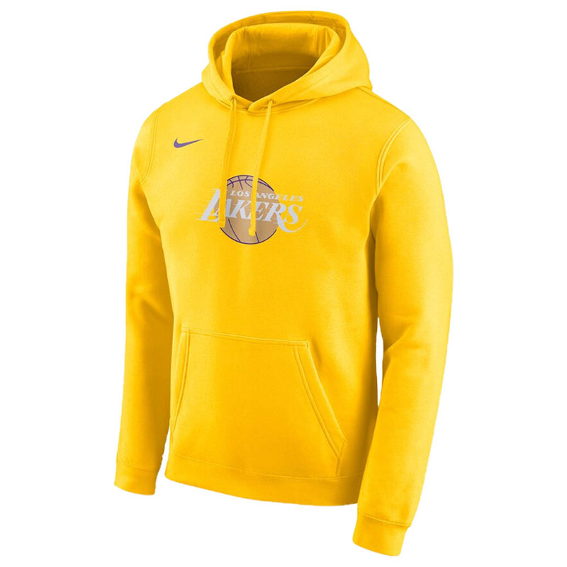BAJU BASKET NIKE Los Angeles Lakers City Edition Pullover Fleece Hoodie