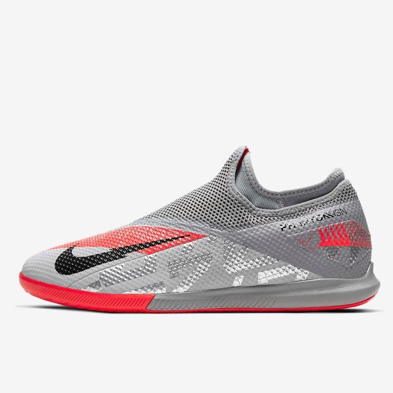 Sepatu Futsal Nike Phantom Vsn 2 Df Ic Metallic Bomber Grey