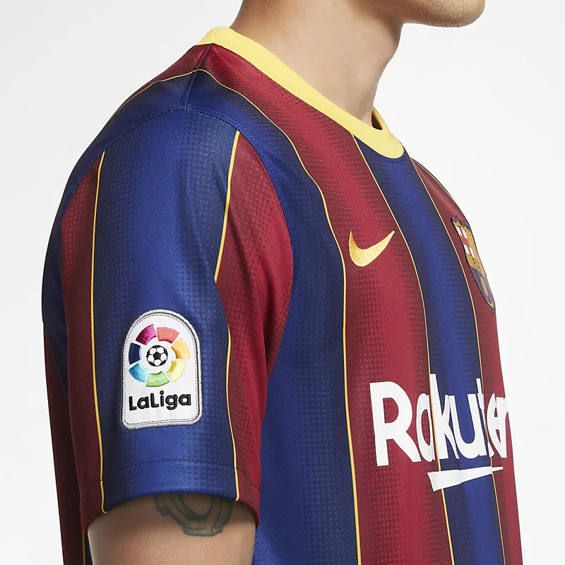 BAJU FOOTBALL NIKE F.C. Barcelona 2020-21 Stadium Home Jersey