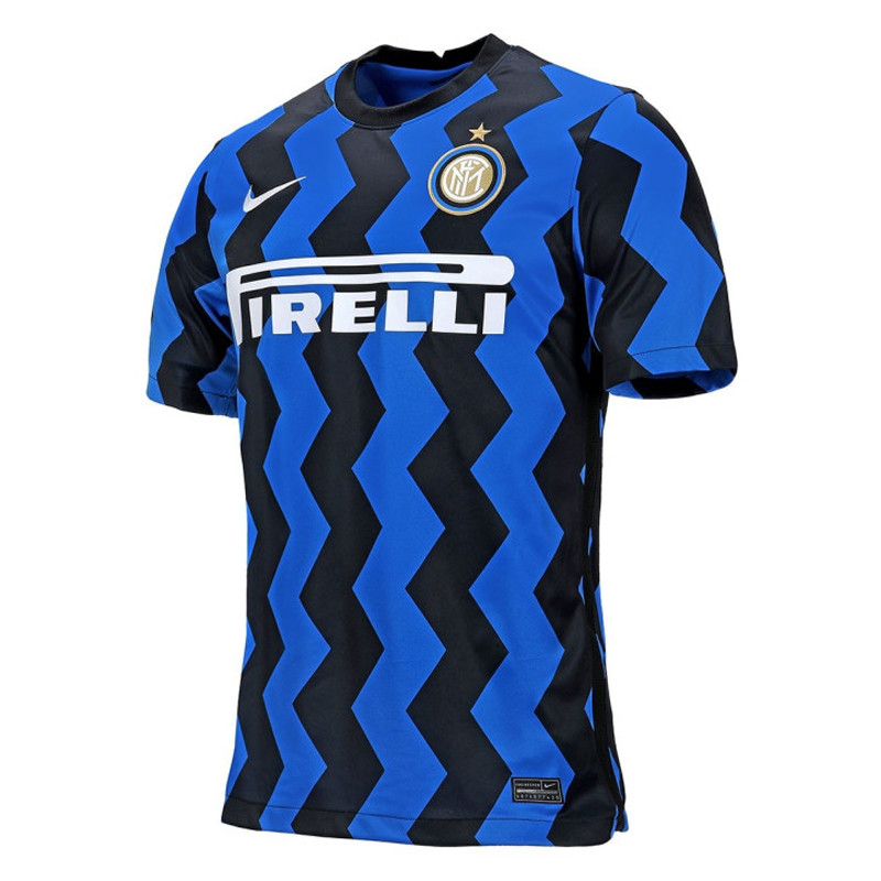 BAJU FOOTBALL NIKE Inter Milan 2020 21 Stadium Home Jersey
