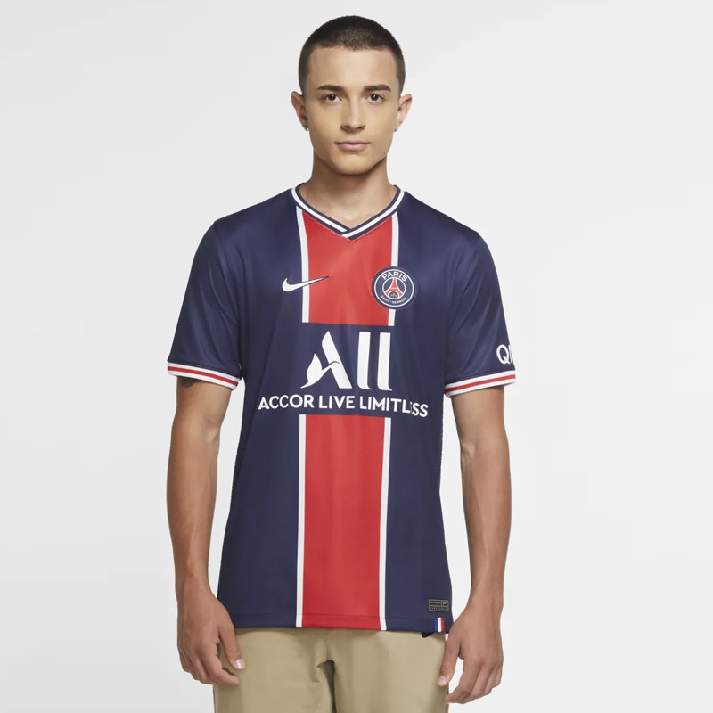 BAJU FOOTBALL NIKE Paris Saint Germain 2020 21 Stadium Home Jersey