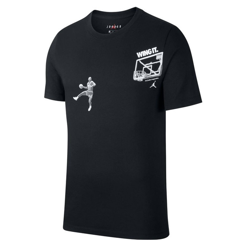 BAJU BASKET AIR JORDAN Photo Wing It SS Crew Tee
