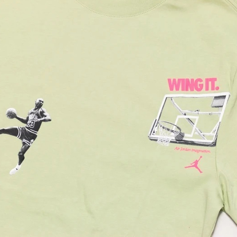 BAJU BASKET AIR JORDAN Photo Wing It SS Crew Tee